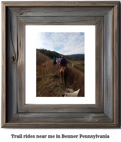 trail rides near me in Benner, Pennsylvania